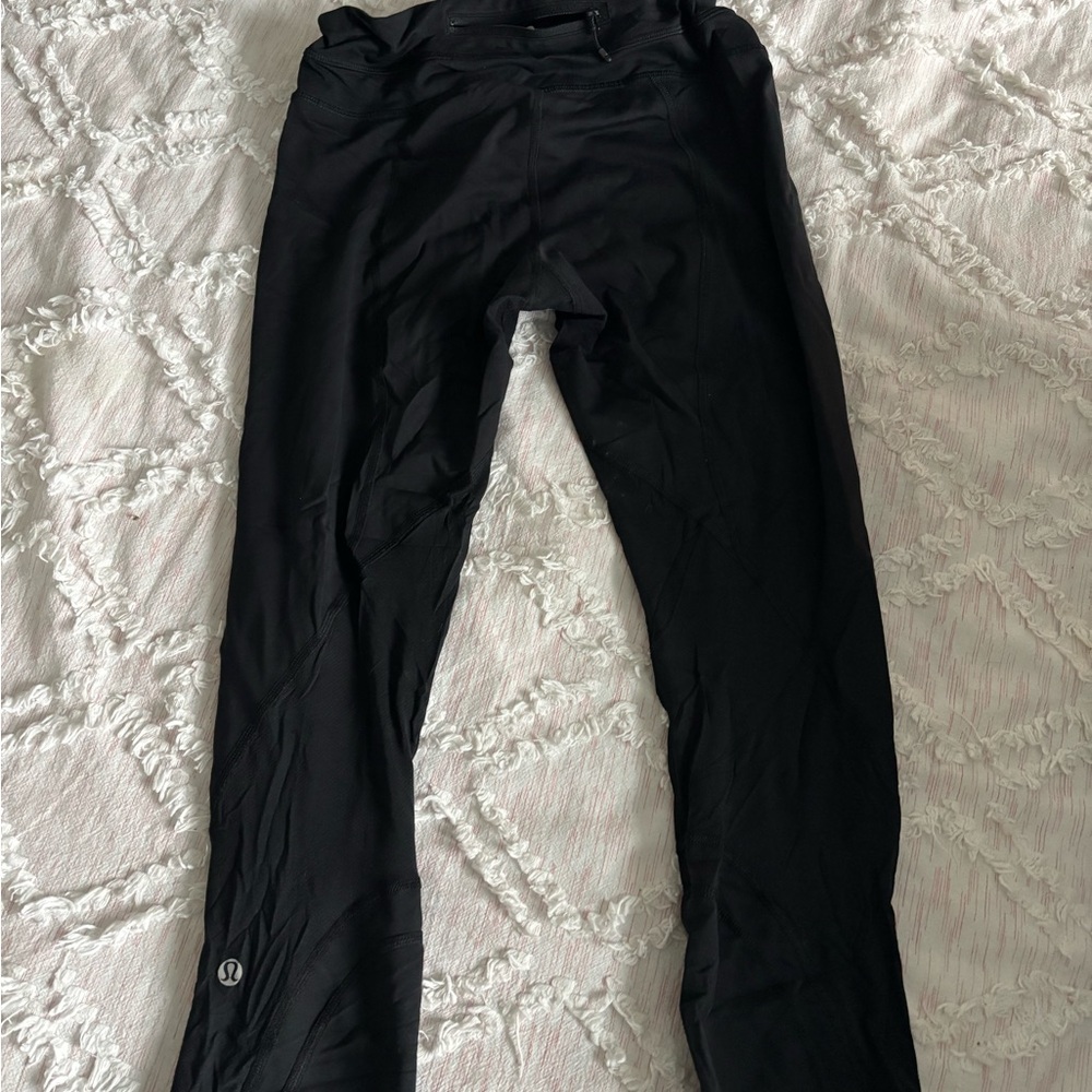 Lululemon Athletica Jet Black Active Leggings